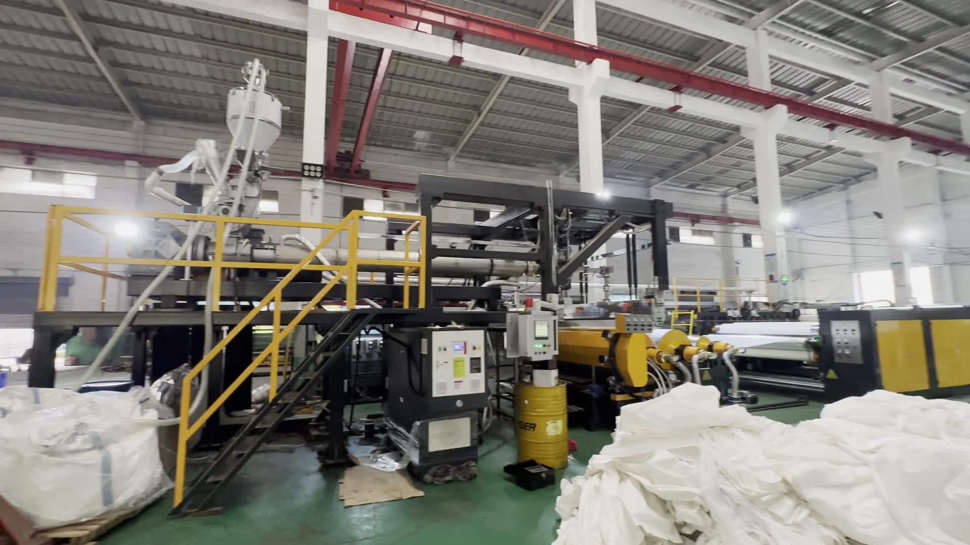 breathable plastic film line