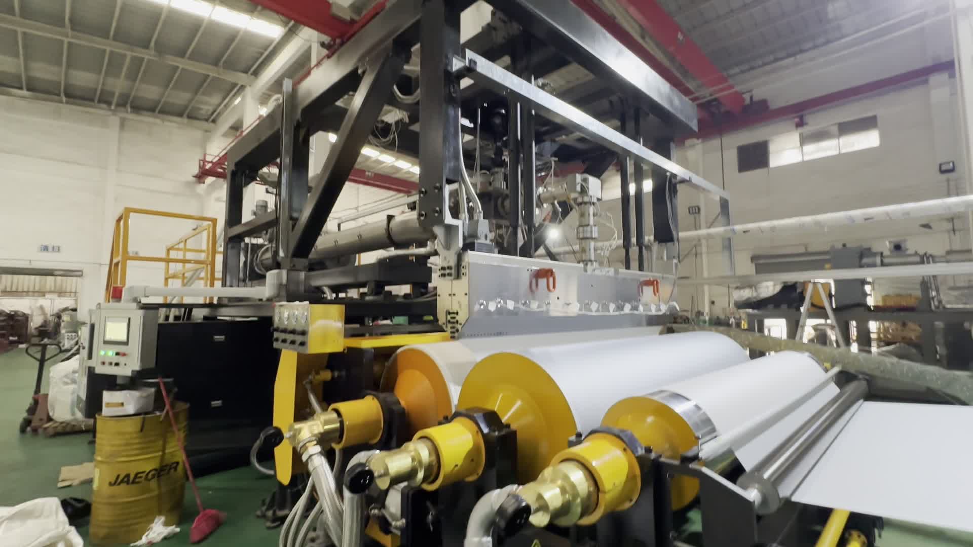 breathable plastic film line