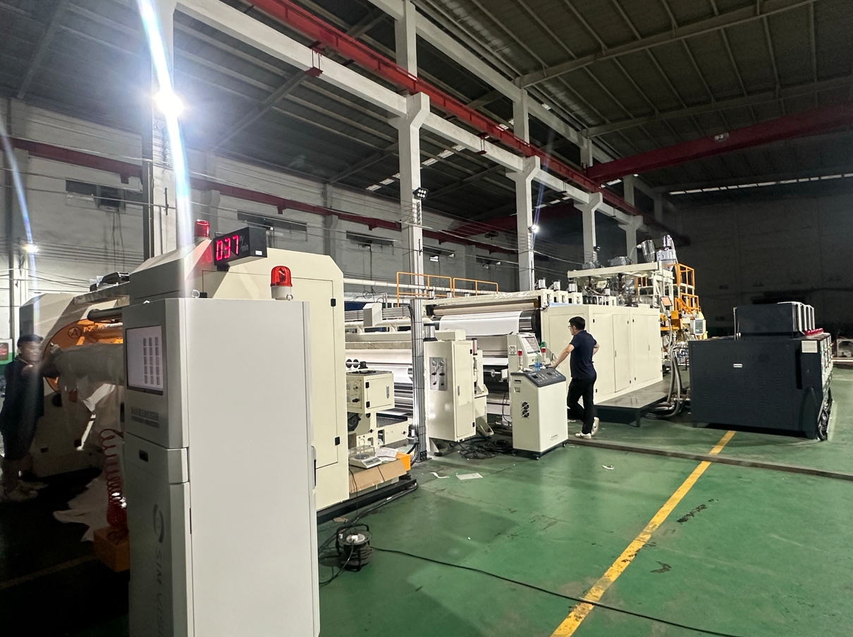 cast film extrusion line