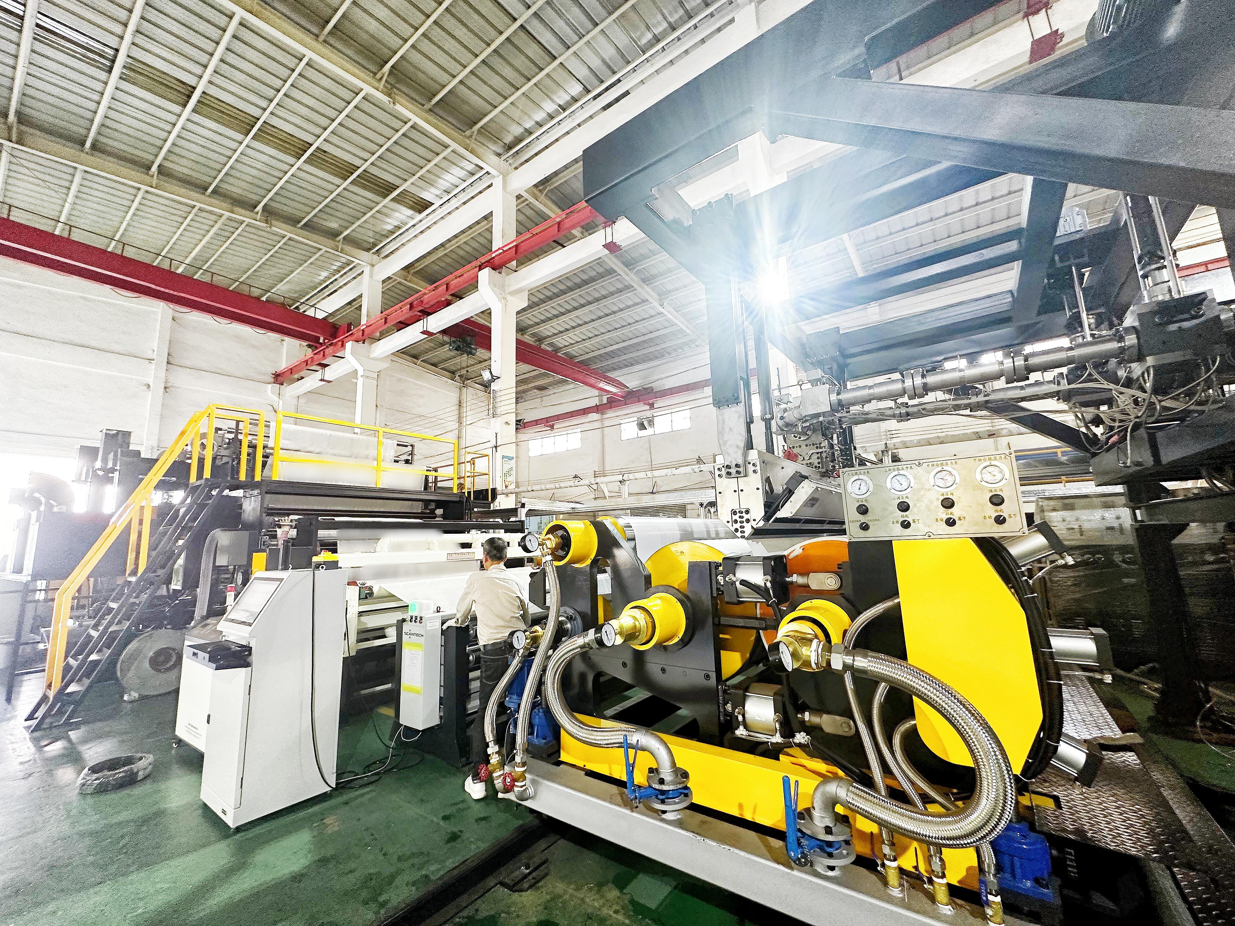 FY-OPCL Online Printing PE Plastic Film Extrusion Line