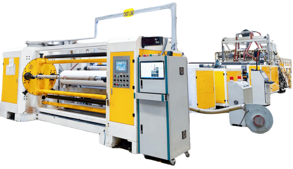 Patented Oil-Temp Breathable PE Cast Film Extruder