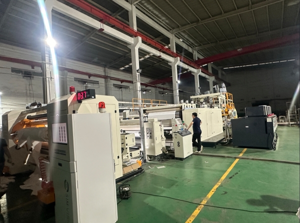 PE Breathable Cast Film Extrusion Line for Heating Pads