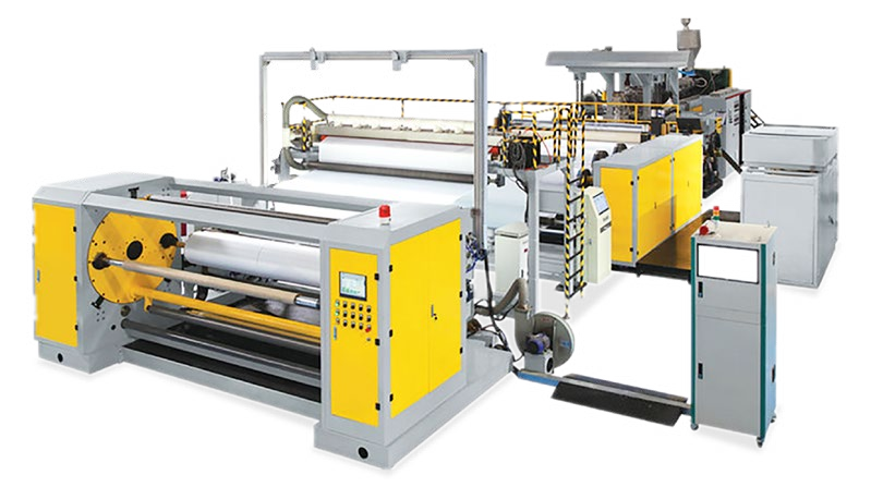 Hygiene backsheet film production machine Hygiene backsheet film production machine
