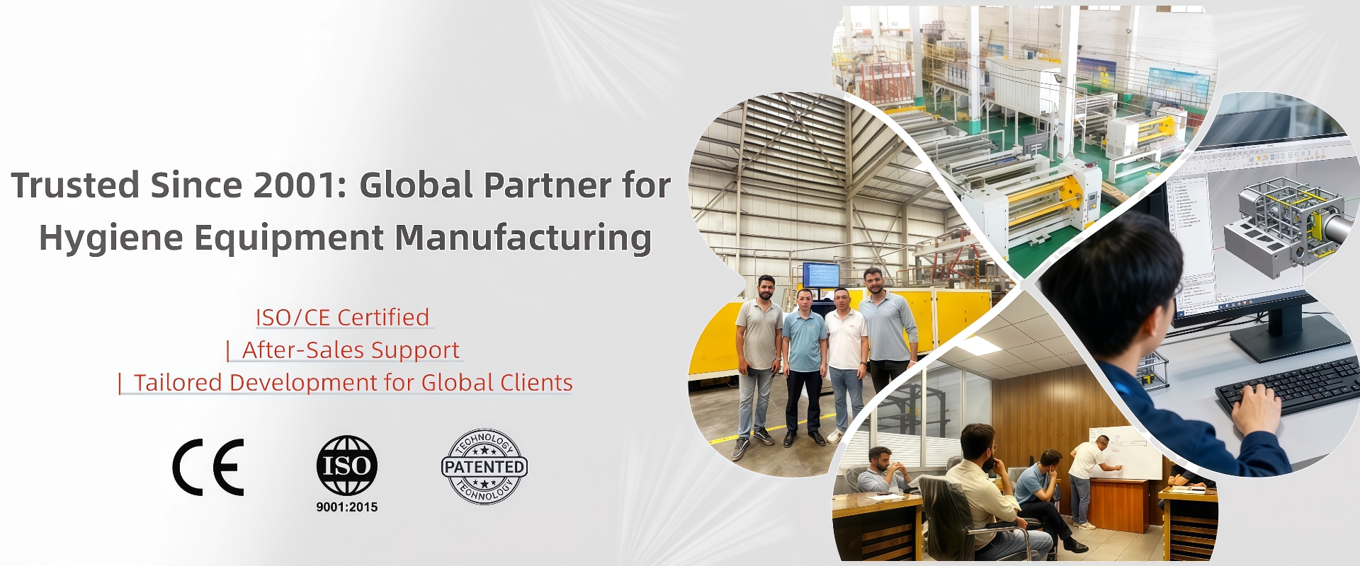 ABC Three-Layer Hygiene Backsheet Production Machine