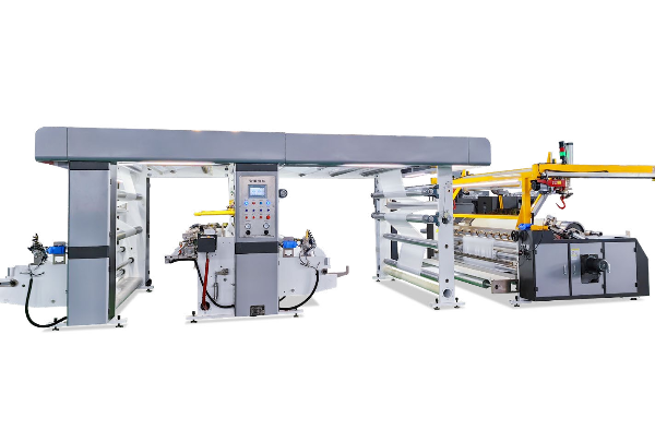 Precision hot melt adhesive coating line