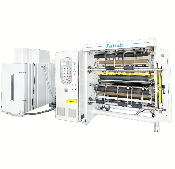 High-speed slitting machine for breathable non-breathable PE film