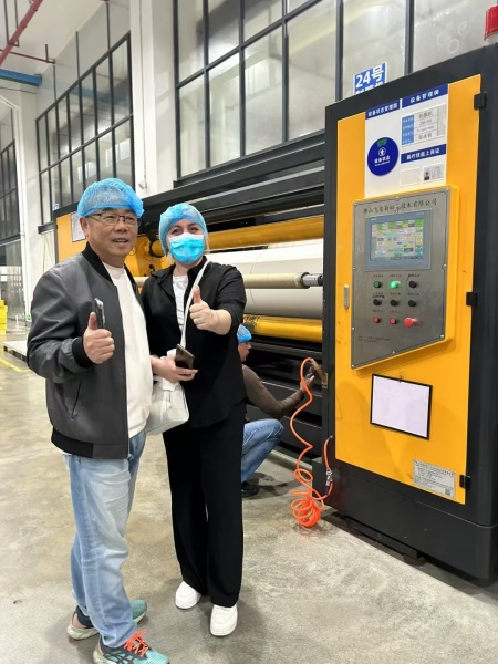 Russia: Non-Woven Embossing Machines - Moscow Customer Cases