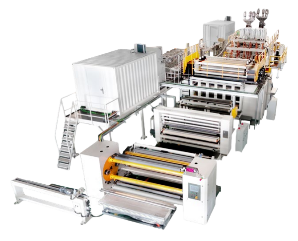 PE backsheet film machine